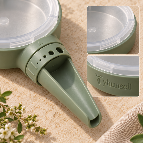 yhunseli™ Rowline Handheld Seed Dispenser — Adjustable Manual Seed Sowing Tool for Vegetable, Herb & Flower Seeds